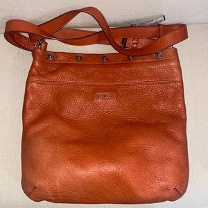 Furla crossbody orange bag